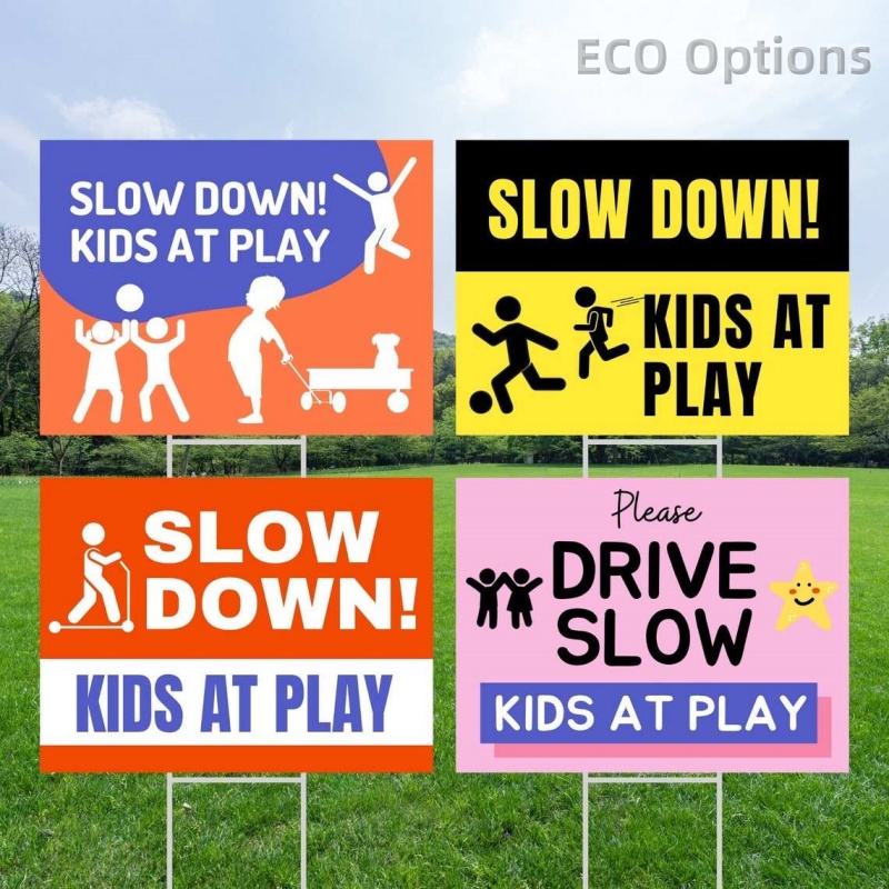 Recycling Coroplast Signs